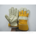 Pig Grain Leather Working Gloves (DLP713)